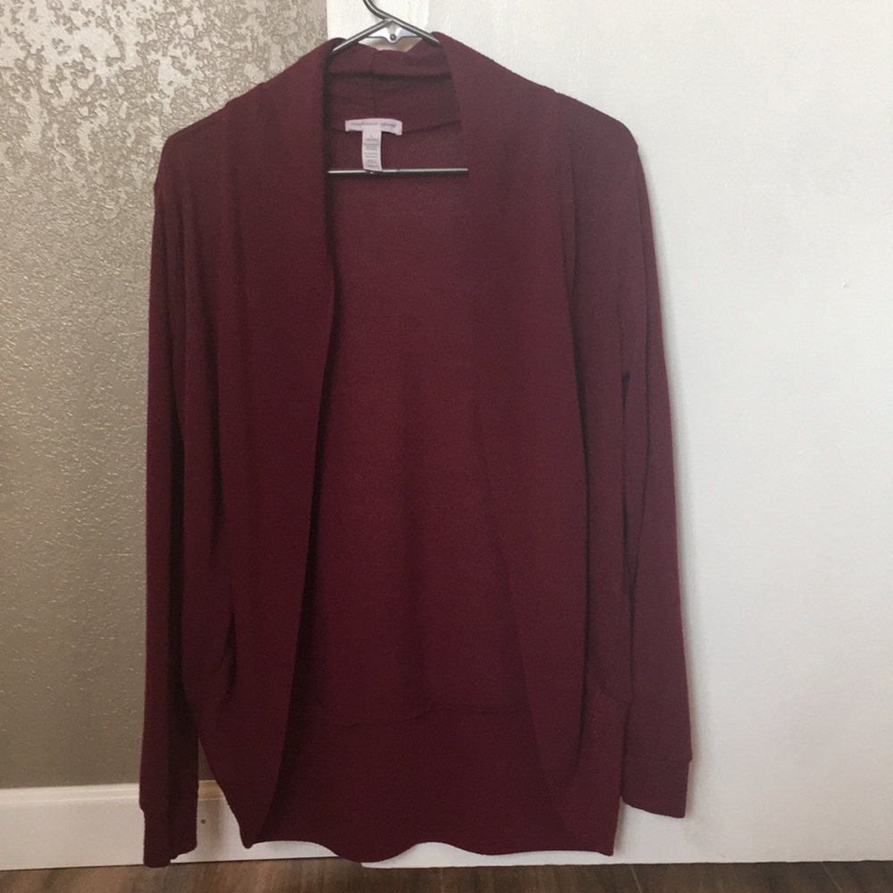 Maroon Cardigan